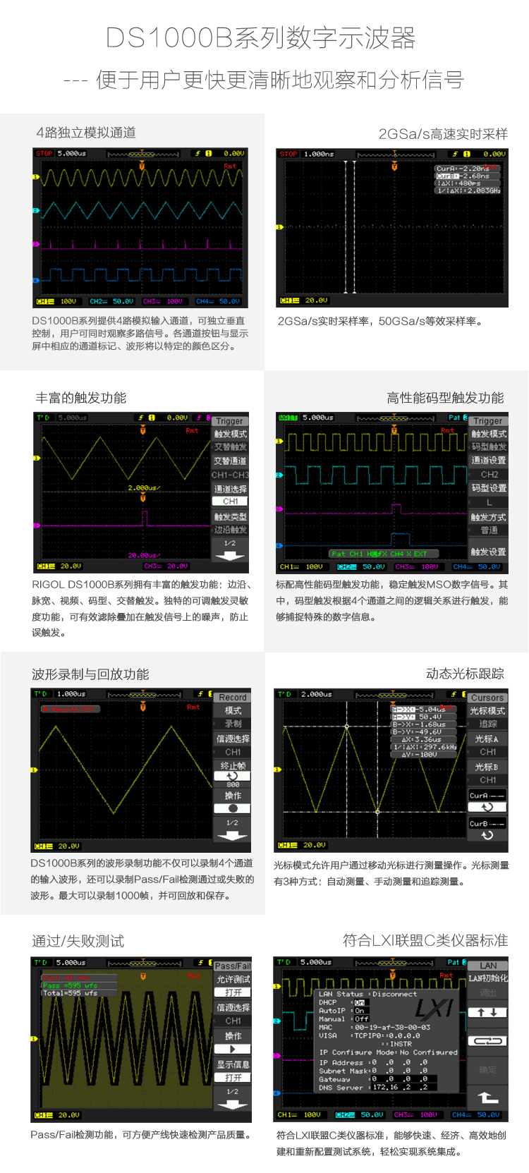 DS1000B 數字示波器(圖4)