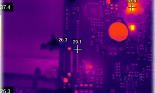紅外熱成像儀在電子線路板檢測的應用(圖2)