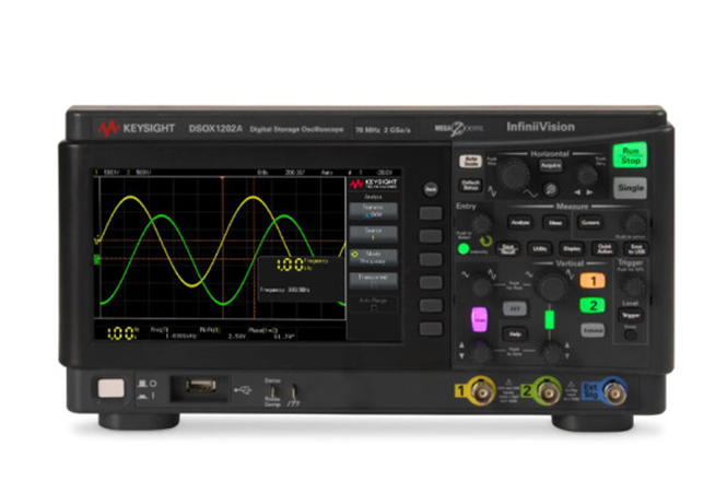 是德科技DSOX1202A數(shù)字示波器
