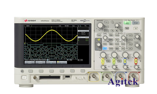 是德dsox2004a示波器測(cè)量參數(shù)