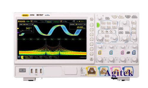 普源示波器MSO7054測交流電(圖1)